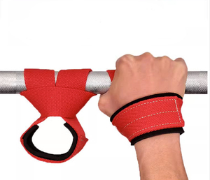 สายรัดข้อมือยกน้ำหนักแบบกันลื่นสำหรับฟิตเนส ยิม ออกกำลังกาย พร้อมโลโก้แบบกำหนดเอง ปี 2026 สำหรับยกบาร์เบลและเดดลิฟท์ - Product Image 1