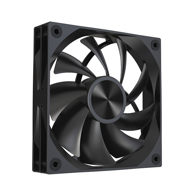 Black 12V 120mm 25mm ARGB LED PC Cooling Fan with High Airflow and Low Noise for Gaming