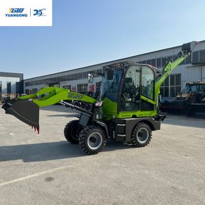 <span class=keywords><strong>Retroexcavadora</strong></span> 4x4 con Ruedas, <span class=keywords><strong>Precio</strong></span> <span class=keywords><strong>de</strong></span> Fábrica YGZG, Mini <span class=keywords><strong>Retroexcavadora</strong></span> 4x4 Articulada - Product Image 2