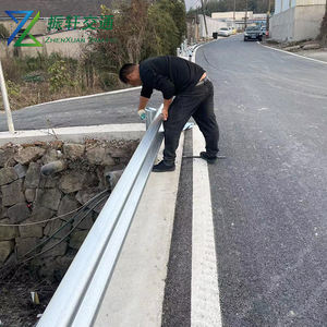 רכבת גלי כביש רכבת רכבת בטיחות נגד התנגשות מעקה Q355 רכבת קרן פלדה מחסום התרסקות Q355 - Product Image 5