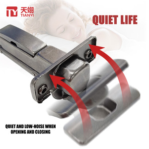 Chất lượng cao mềm đóng bản lề thiết kế đơn giản cho nhà bếp hiện đại lạnh cán thép vật liệu thủy lực mềm đóng bản lề - Product Image 5
