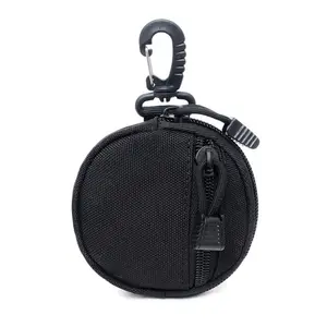 Zipper Pocket Factory PriceTactical Wallet Pocket Accessory Bag Portable Mini Coin Bag Key Holder Waist Bag for Man