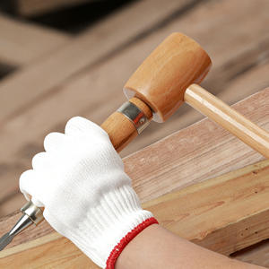 Mazzuolo <span class=keywords><strong>in</strong></span> <span class=keywords><strong>Legno</strong></span> di Faggio Massiccio Personalizzato, Utensile da Cucina per Frutti di Mare, Mazzuolo per Granchi, Attrezzi Manuali per Installazioni Domestiche - Product Image 4