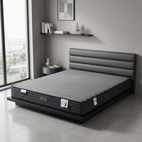 Matelas épais Euro Top grade A mousse soulageant pression, hypoallergénique pour seniors et dormeurs sur le dos