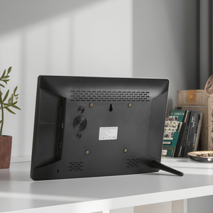 HD 13.3 inch Thông Minh Điện tử nhựa khung ảnh IPS cho <span class=keywords><strong>HDMI</strong></span> hiển thị Album ảnh kỹ thuật số Phát lại đồng hồ hỗ trợ MP4 AVI MP3 - Product Image 6