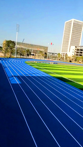 Suelo deportivo completo de PU estándar internacional INOLP, Material sintético para pista de correr para estadio deportivo Atlético - Product Image 5