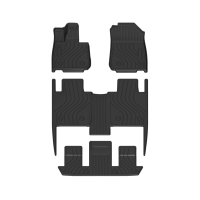 Changan Deepal S09 6 places 2025 – Ensemble complet de 4 pièces en fibre de carbone de 3,5 mm d'épaisseur, motif écossais de luxe, toutes saisons, facile à nettoyer, Pathfinder