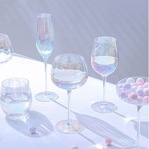 Copas de Vino Romanas, Copas de Vino Coloridas con Recubrimiento Electrolítico, Copas de Vino de Cristal, Copas de Vino Tinto Arcoíris - Product Image 2