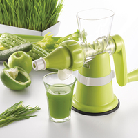 Huishoudelijke Roestvrij Staal Multifunctionele Hand Crank Juicer Draagbare Juicer Extractor Gemakkelijk Te Gebruiken