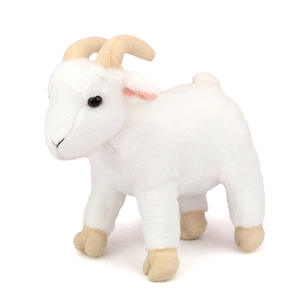 Nuevo Peluche de Cabra de Montaña, Juguete de Peluche de 9.8 Pulgadas, Cabra Esponjosa, Juguetes Suaves, Regalos Blancos para Niños - Product Image 3