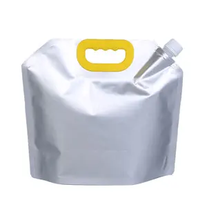 Aluminum foil 330ML 500ml 2.5 L 5 Liters 10 Liters Plastic Bags Drink Water liquid Stand Up Spout Pouches