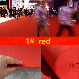 Karpet Merah Polyester Non-Woven Needled untuk Acara Mall, Pernikahan, Pesta, Pameran, Pembukaan Hotel, Pertunjukan Panggung - Product Image 2