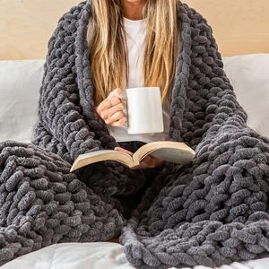 <span class=keywords><strong>Couverture</strong></span> <span class=keywords><strong>lestée</strong></span> en tricot épais 100 % coton, sans garnissage, personnalisable (5/<span class=keywords><strong>15</strong></span>/20 lb), pour un confort chaud et doux pour les mains - Product Image 2