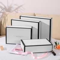 Caja de correo con logotipo personalizado, embalaje para el cabello, corrugado, duradero