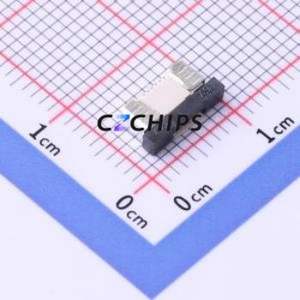 FPC-0.5AX-6PWBH20 FFC/FPC Connector SMD,P=0.5mm Connector Drawer Type Bottom Contact 6P 0.5mm - Product Image 1