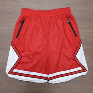 Wholesale High Quality Breathable Men's Double <b>Layer</b> Mesh Fabric Sports Track Workout Gym Mesh Shorts With Pockets - Product Image 4