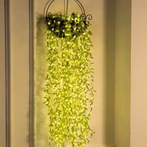 Remote Controlled Willow Style Ip65 Led Curtain Light Cascading Effect For Halloween Christmas Landscape Decoration Customizable - Product Image 1