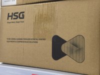 Aligneur coaxial de vision haute précision HSG avec dispositif d'alignement de buse laser, calibration par lumière rouge et ajustement rapide du centre