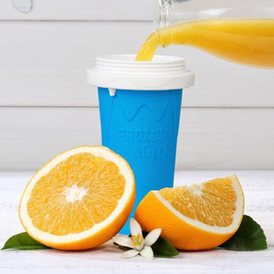350Ml Diepgevroren Smoothies Duurzaam Ijs Knijp Snel Verkoelende Milkshake Fles Smoothie Slushee <span class=keywords><strong>Slush</strong></span> Maker Cup - Product Image 5