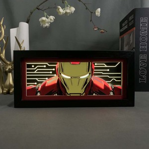 Venta al por mayor: Lámpara LED de caja de luz de anime con diseño 3D de Spiderman y Deadpool, 220 diseños, en stock - Product Image 4