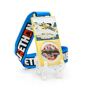 Thâm quyến longzhiyu 14 Năm Nhà Sản Xuất Trung Quốc Tùy Chỉnh Giải Thưởng Phiêu Lưu Lễ Hội Huy Chương Thể Thao Sinh Thái Thân Thiện Với Tùy Chỉnh Huy Chương Nhà Sản Xuất - Product Image 4