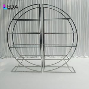 LEDA Mur de bougies de mariage professionnel à structure circulaire en métal personnalisé pour la décoration d'événements - Product Image 5