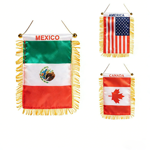 Productos Personalizados al por Mayor para Fanáticos del Fútbol Americano con la Bandera de México, Juego de Fútbol 2026, Juego de Banderas para Fanáticos del Fútbol de México, Estados Unidos y Canadá - Product Image 6