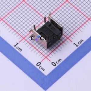 TS-1045AD-A1B2-D2 Tactile Switch SMD,6x6mm Switch Single Pole Single Throw Round Button 1.8N 7.5mm - Product Image 2