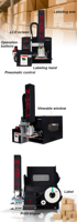 Imprimante d'étiquetage automatique N-mark V430T, prix d'usine, impression et application d'étiquettes de carton, imprimante d'étiquetage de drapeaux