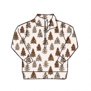 Top Personalizado con Logotipo Bordado, Diseño Libre, Cuello Redondo, Suave y Holgado para Bebés Niñas - Product Image 4