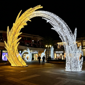 Large Christmas Arch Decoration Light for Outdoor Festivals City Streets and Holiday Celebration Areas - Product Image 1
