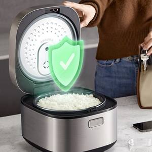 Cuisinière à riz Midea 4L, forme de tambour, cuve intérieure en acier inoxydable antibactérien, cuisson rapide, minuterie intelligente - Product Image 1