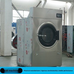 <span class=keywords><strong>Asciugatrice</strong></span> Industriale Completamente Automatica con Capacità <span class=keywords><strong>di</strong></span> 150kg, Cesto in Acciaio Inox per Asciugare Biancheria da Letto, Tessuti e Vestiti - Product Image 2