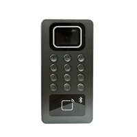 Système de contrôle d'accès intelligent étanche Hallokey App Metal Code QR et clavier sans clé pour une utilisation intérieure/extérieure