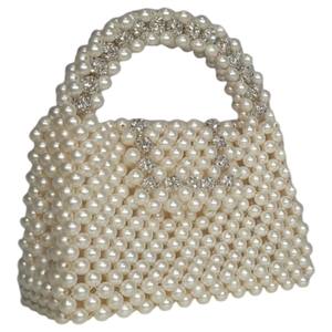 Bolso de Mano de Perlas de Última Moda, Bolso de Fiesta con Diseño de Caramelo, Bolso de Noche para Damas, Bodas y Uso Diario - Product Image 2