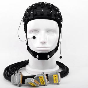 Headset Elektroda <span class=keywords><strong>EEG</strong></span> 64 Saluran, 128 Saluran untuk Pelatihan Psikologis, Pemantauan Penelitian Ilmu Otak - Product Image 3