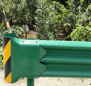 Barrière de sécurité routière en acier galvanisé anti-rouille pour projets routiers en Indonésie, TL2 TL3 TL4 AASHTO M180, qualité diamant, ISO9001 2015 - Product Image 6