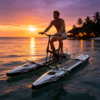 Vélo aquatique gonflable de loisirs, best-seller, en PVC léger et sûr pour une utilisation en extérieur