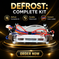 Kit de thermostat de dégivrage pour réfrigérateur WR51X442 WR9X483, ensemble de commande électrique pour réparation de congélateur domestique