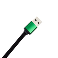 Produk baru kabel pengisian cepat 3-in-1 kabel Data penyimpanan persegi panjang kabel pengisi daya