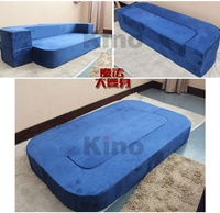 Matelas de lit pliable en mousse épaisse multifonction, canapé-lit