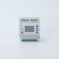 Unidad de Relé de Temporización de Iluminación de 4 Canales, Programación por Horario, RS485 PAC, Montaje en Riel DIN, Hardware de Gestión de Iluminación para Edificios