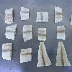 プレミアム アラスカ産 高タンパク質 低脂肪 冷凍 皮なしタラフィレ 1*20kg 輸出用 - Product Image 2