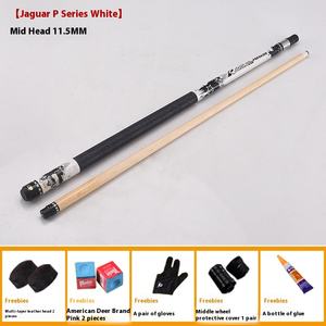 Moderno 19oz Arce Madera Pool Cue Bolas 11,5/13mm Snooker Cue Carom Shaft Tacos De <span class=keywords><strong>Billar</strong></span> Center Joint Stick para Snooker Billiard - Product Image 6