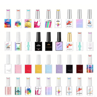 Kit de vernis à ongles en gel ZRKGEL en gros, 135 couleurs, à retirer par trempage, UV LED, fournitures professionnelles pour ongles, haute pigmentation, longue tenue
