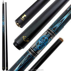 CueMall 58" Fiberglass Pool Cue, Professional Billiard Stick, 12.5mm 4-Layer Tip, Low Deflection Shaft for Accurate Shooting - Product Image 1