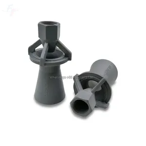 Éducateur de mélange PP 3/4 ", Éducateur PP Venturi 1 1/2 pouces, Buse de mélange de réservoir en plastique