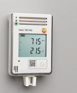 Testo 160 IAQ 0572 2014 Enregistreur de données Wi-Fi avec affichage, capteurs internes de température, humidité, CO2 et alarme de signalisation - Product Image 6