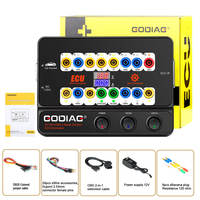 Programador de ECU Automotriz GODIAG GT100+, Conector de Diagnóstico OBD2, 12-24V, Protocolo CANBUS, Medidor de Corriente