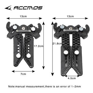 Soporte <span class=keywords><strong>de</strong></span> Arco Compuesto Ajustable, Tipo Tijera, para Tiro con Arco, Color Negro - Product Image 4